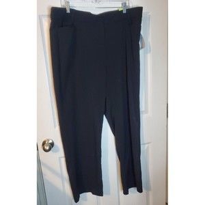 Sag Harbor Womans Pants 18W New NWT Black Workwear  Stretch